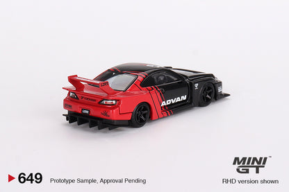 Mini GT 1/64 Nissan LB-Super Silhouette S15 SILVIA - Advan