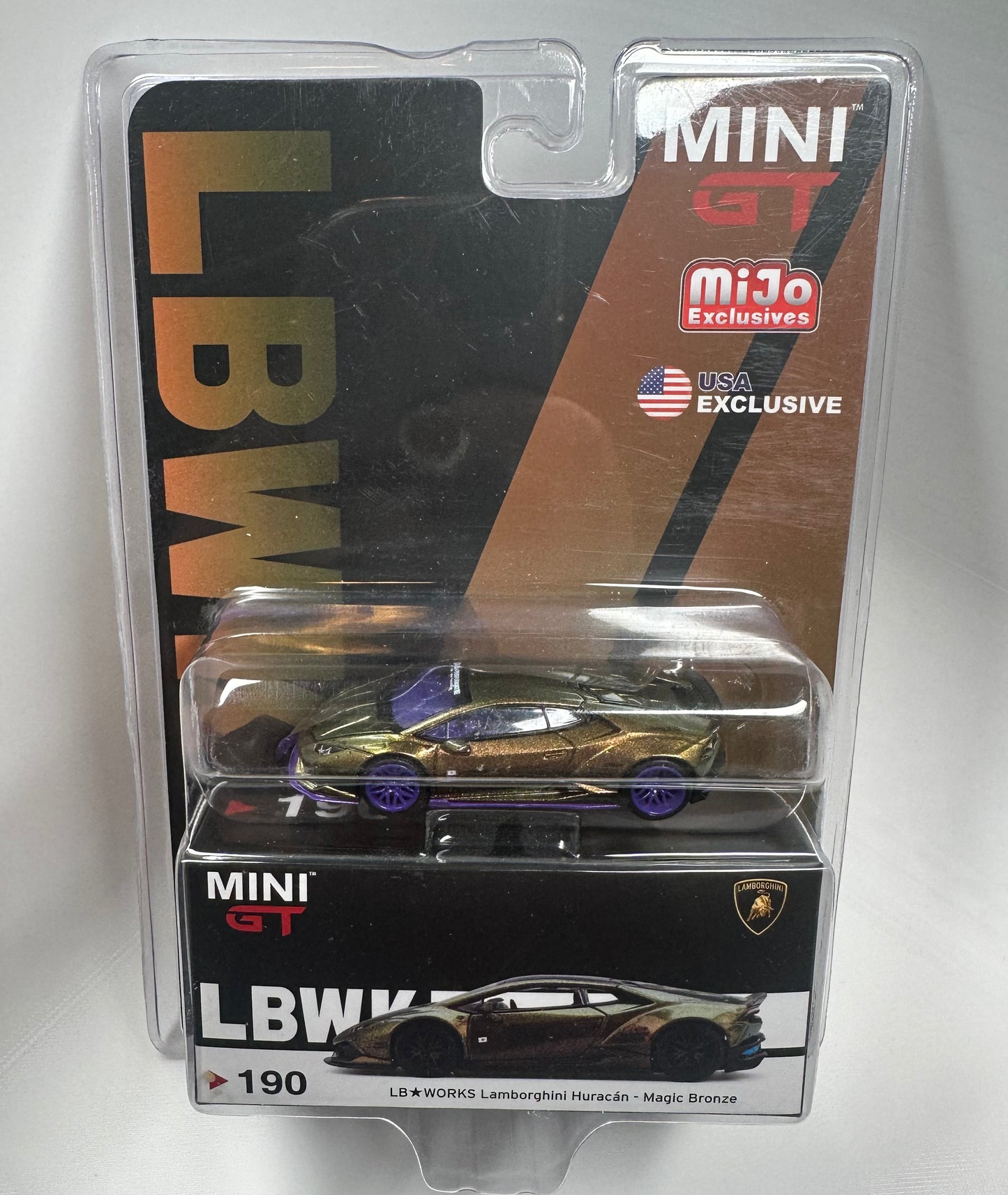 Mini GT LB WORKS Lamborghini Huracan - Magic Bronze (CHASE) #190