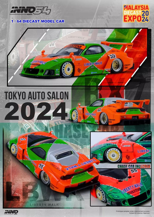 *Pre Order* Inno64 Tokyo Auto Salon 2024 Mazda RX-7