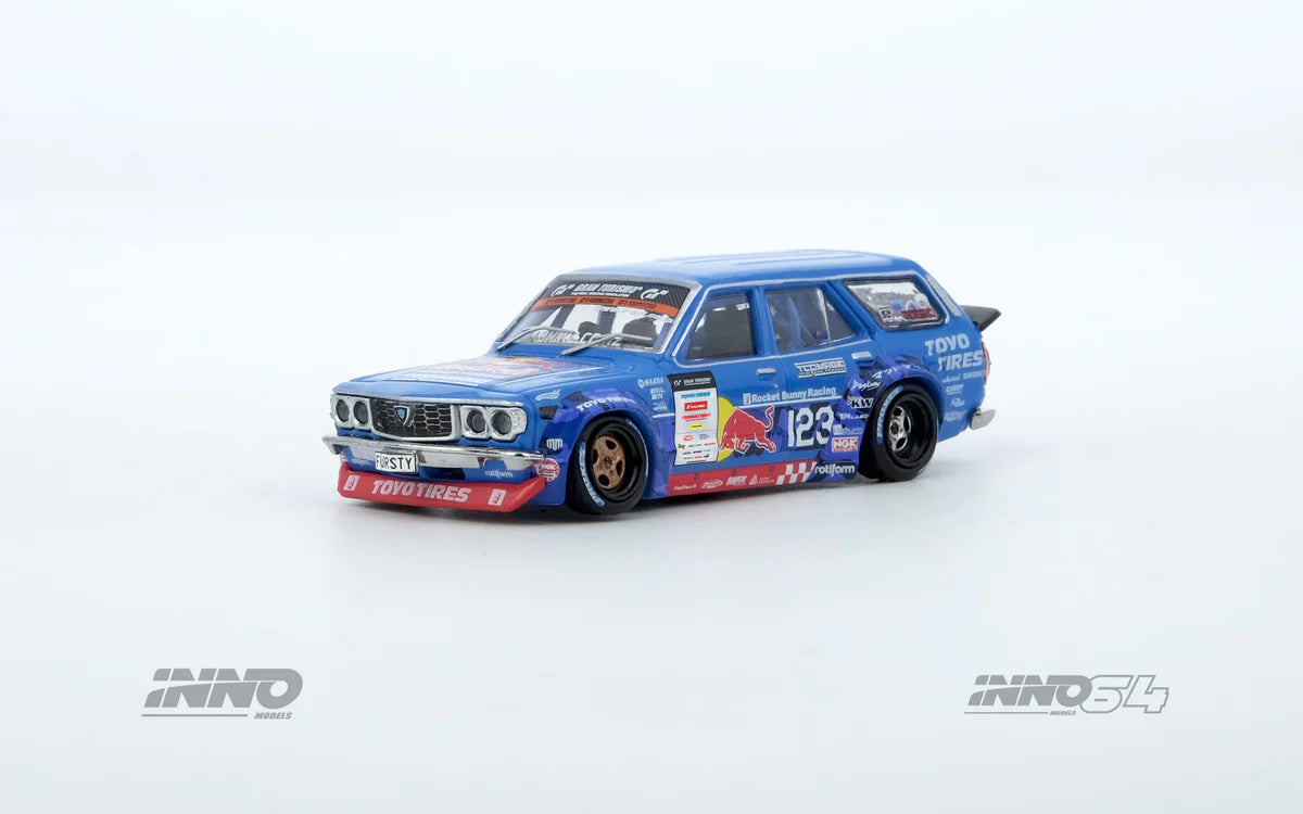 *PREORDER* INNO64 1:64 Mazda RX-3 Station Wagon MAD MIKE D1GP Series 2024