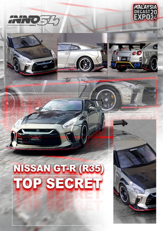 *Pre Order* Inno64 Nissan Skyline GT-R (R35) “Top Secret”