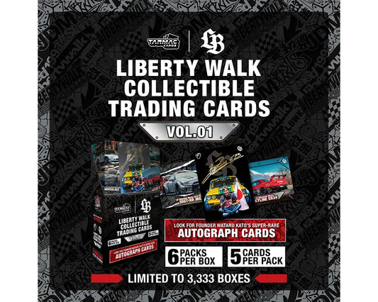 Tarmac Cards Liberty Walk Collectible Trading Cards Volume 1 – Limited Edition