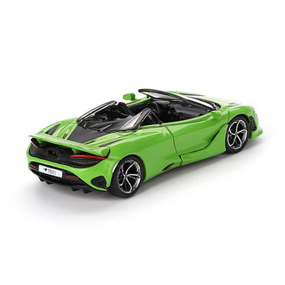 Mini GT McLaren 750S Spider Mantis Green RHD Diecast Scale Model Car