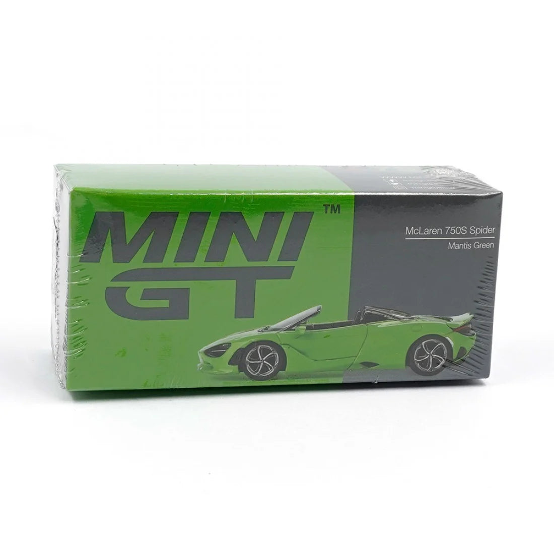 Mini GT McLaren 750S Spider Mantis Green RHD Diecast Scale Model Car