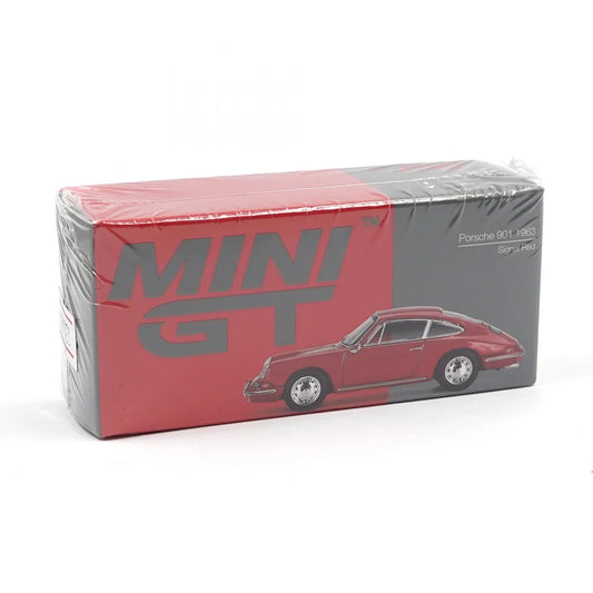 Mini GT Porsche 901 1963 Signal Red LHD Diecast Scale Model Car