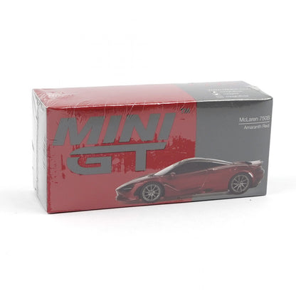 Mini GT McLaren 750S Amaranth Red RHD Diecast Scale Model Car