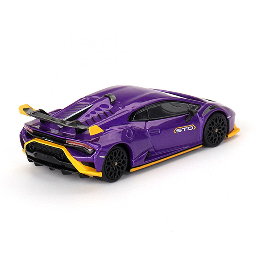 Mini GT Lamborghini Huracan STO Viola Pasifae RHD Diecast Scale Model Car